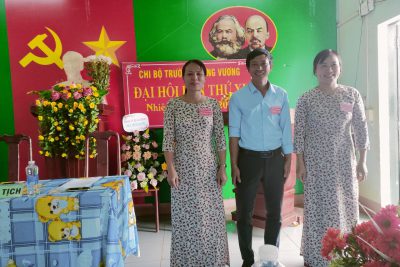 ĐẠI HỘI CHI BỘ TRƯỜNG TRƯNG VƯƠNG NHIỆM KÌ 2022-2025